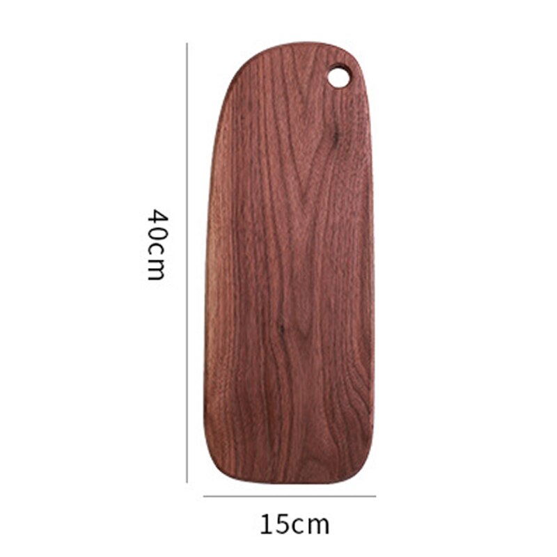 Solid wood breadboard black walnut chopping board Chopping board chopping board wooden dish pizza board bread board: b