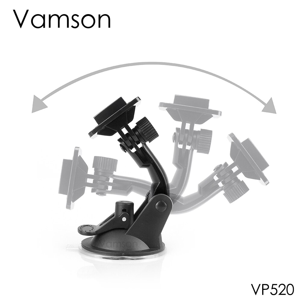 Vamson zuignap voor gopro accessoires 7cm auto houder voorruit voor xiaomi voor yi voor gopro hero 7 6 5 4 3+  voor sjcam  vp520