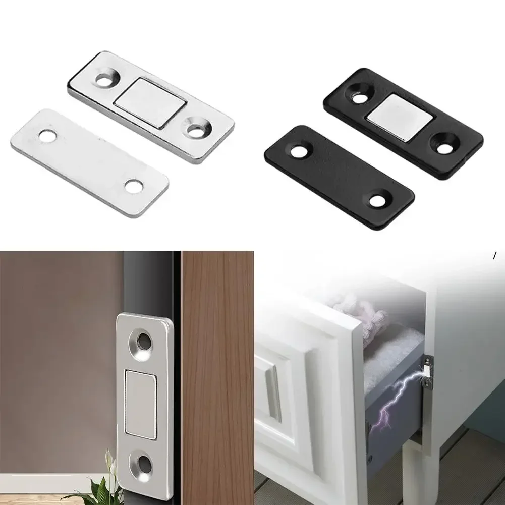 Schrank-Magnetverschluss, ultradünn, selbstklebend, Schrankverriegelung, magnetische Verschlüsse für Küchenschrank, Türschließen, magnetischer Türverschluss