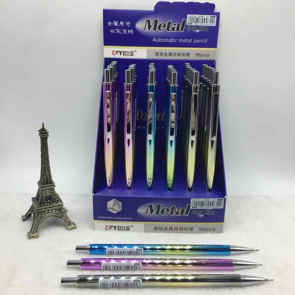 1pcs Gradient trendy mechanical pencil