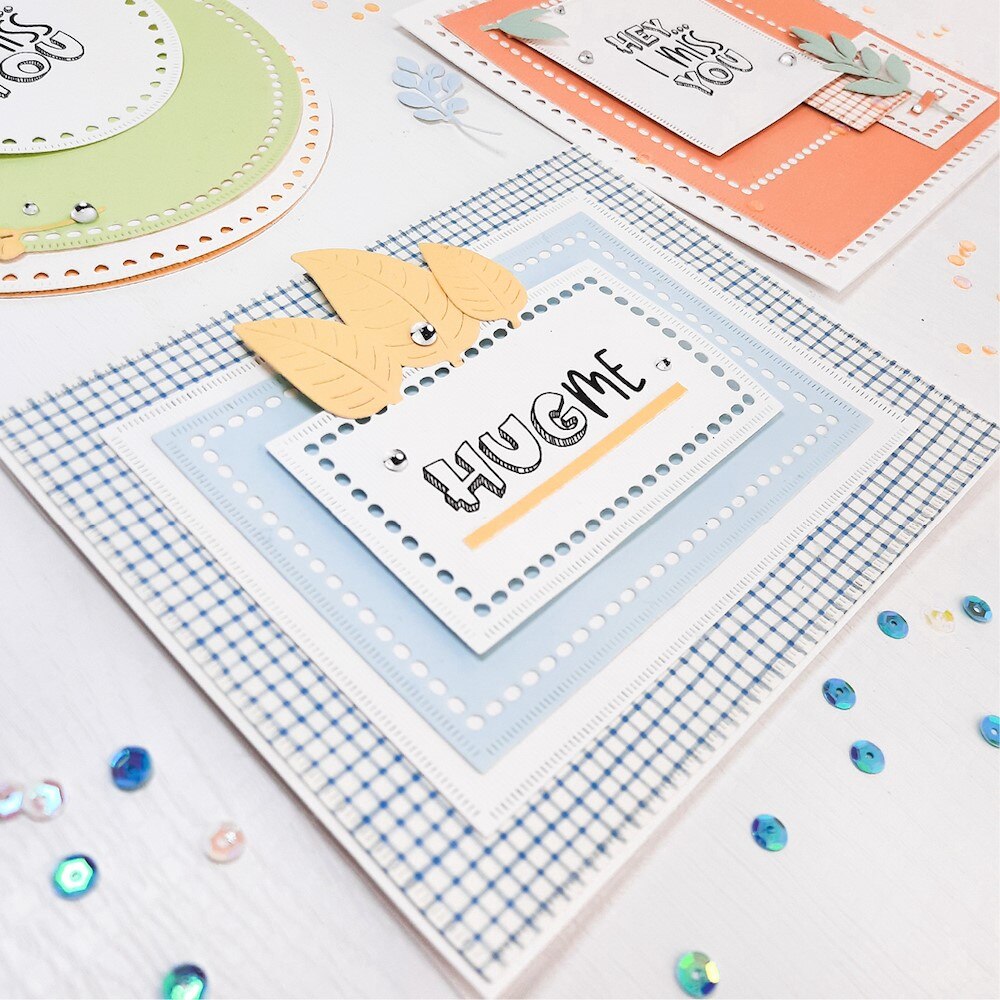 Square Rectangle Circle Metal Cutting Die Scrapbook Embossed Paper Card Album Craft Template Cut Die Stencils for 2022