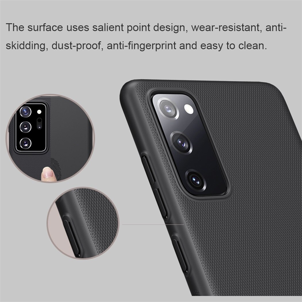 Nillkin-funda rígida para Samsung Galaxy S20 FE 5G, carcasa trasera esmerilada para PC, para Samsung S20 Fan Edition S20 Lite S20 Ultra Plus