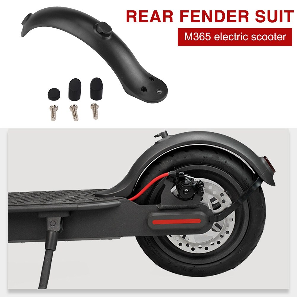 Set di staffe per parafango posteriore per Scooter elettrico con viti Kit di staffe per ali parafango in ABS accessori per Skateboard per M365