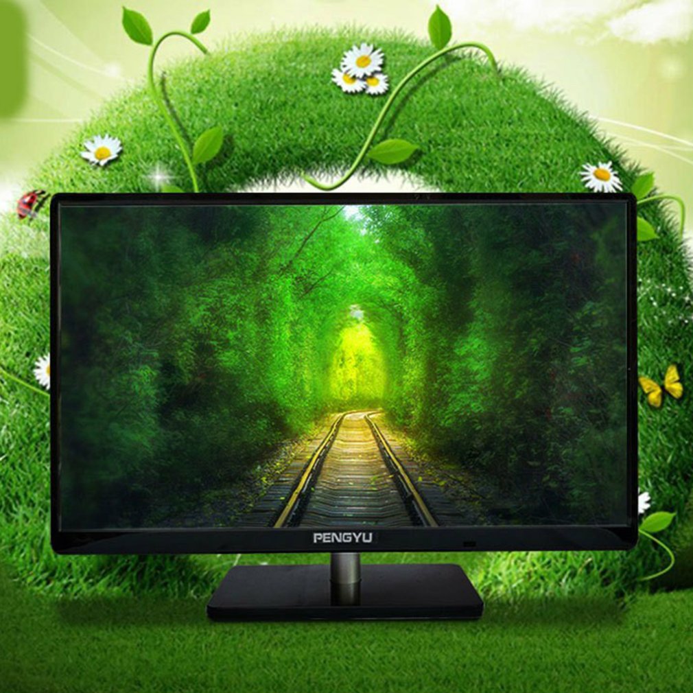 LCD Monitor Screen For Tv And Computer Dual-Use Display Ultra-Thin Surface Monitor Mva HDmi Computer Screen