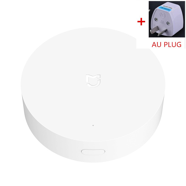 Interruptor inteligente Xiaomi ZigBee 3,0 para Mijia, aplicación de casa inteligente para Mijia y Apple con malla y multimodo, WIFI y Bluetooth: Add AU adapter