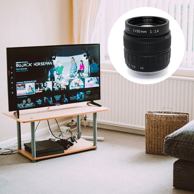 50mm 2/3 Manual Aperture Photographic Equipment Lens Industrial Lens CCTV LENS Camera Accessories