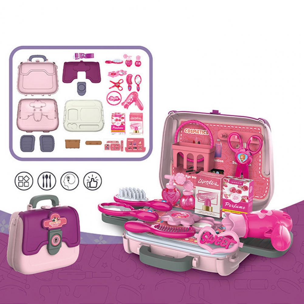 Pretend Play Speelgoed Te Dragen Mooie Anti-Crack Hamburger Gereedschap Handtas Speelhuis Speelgoed