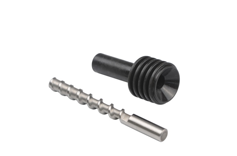 Pellet extruder DIY parts feeding screw rod and heat break tube holder Pellet Extruder for large format 3D printer DIY accessory