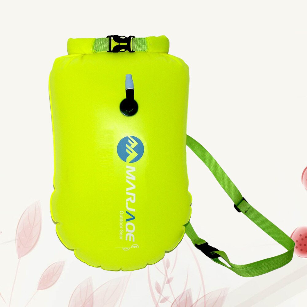 20L Thicken Pvc Waterdichte Gear Bags Outdoor Sport Opblaasbare Zak Boei Voor Varen Kajakken Vissen Rafting Zwemmen Camping Re: Yellow