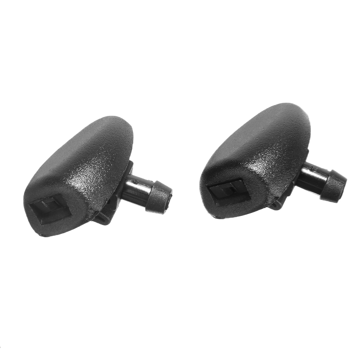 2pcs ABS Plastic Windshield Wiper Washer Spray Nozzle Washer Jet Nozzle Replacement For Peugeot 407 206