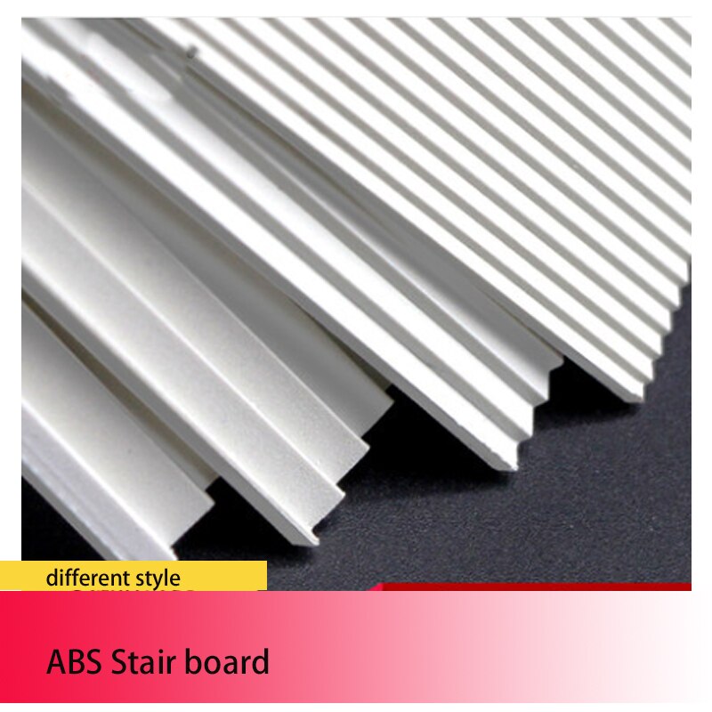 ABS plastic DIY Miniature Landsape stairs for model Layout ABS model stairs board CC model store