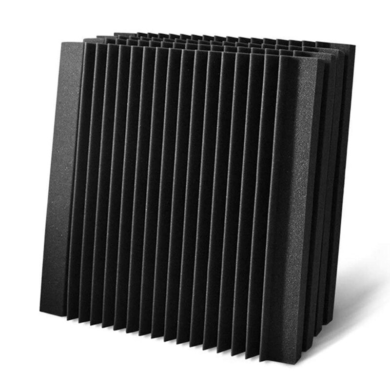 Geluiddempende Materiaal Vergaderzaal Geluidabsorberend Materiaal, 4 Pcs Akoestische Panelen Cinema Studio Geluid Absorberende Katoen