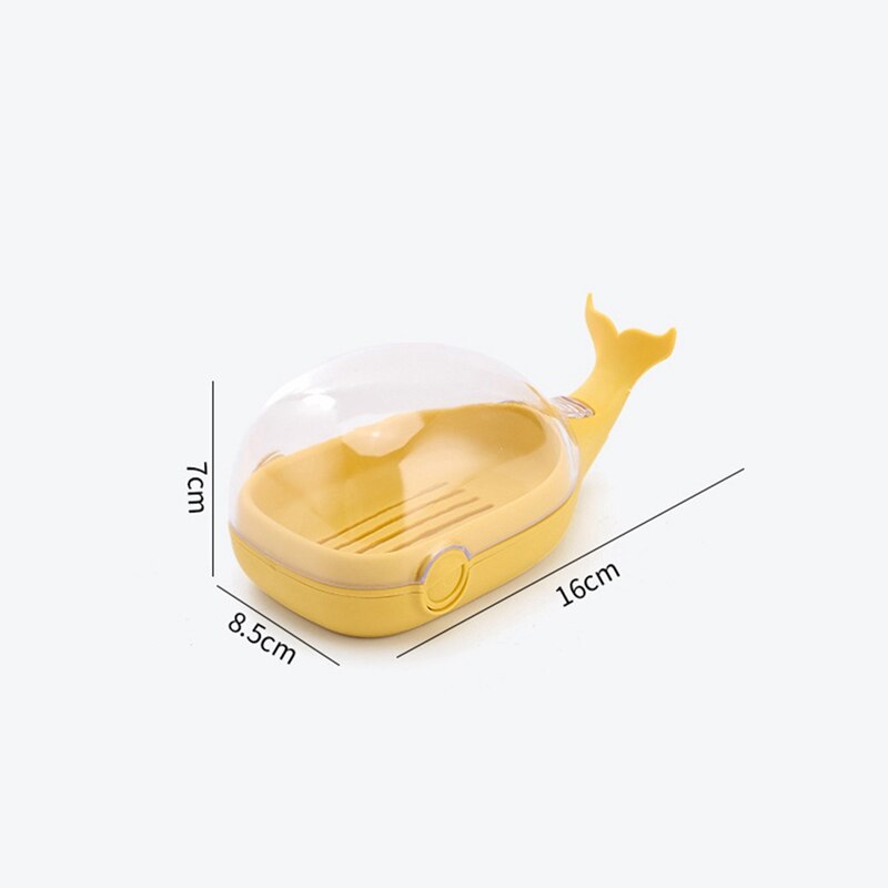 Drain Soap Box Bathroom Hand Washing Soap Holder Container Drainer Tray Wash Shower Bathroom Accessories