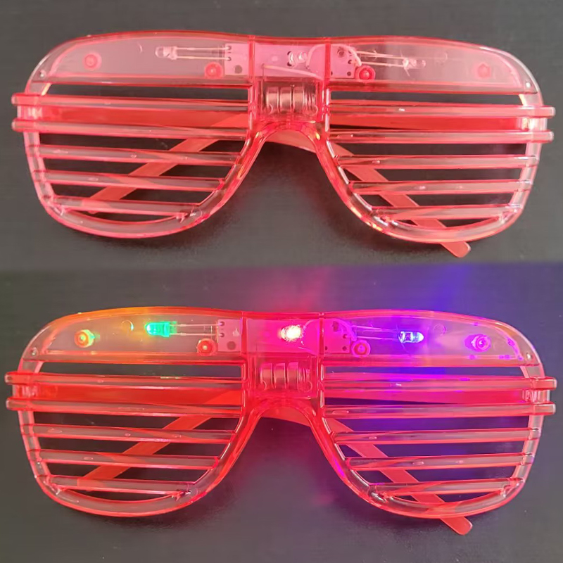 10/20/30/50 Pcs Glow in the Dark Led Glasses Light Up Sunglasses Party Favors Glow Glasses Adults Party Supplies: M / army green