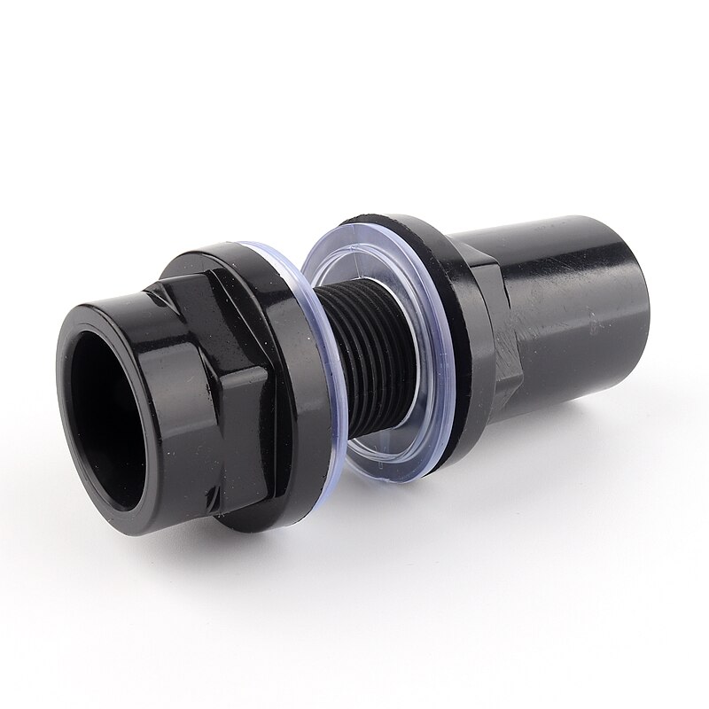 5 Size Avaliable 1/2"~1 1/2" PVC Pipe Fittings Aquarium Fish Tank Connector Overflow Thread Water Supply Accessories Joint
