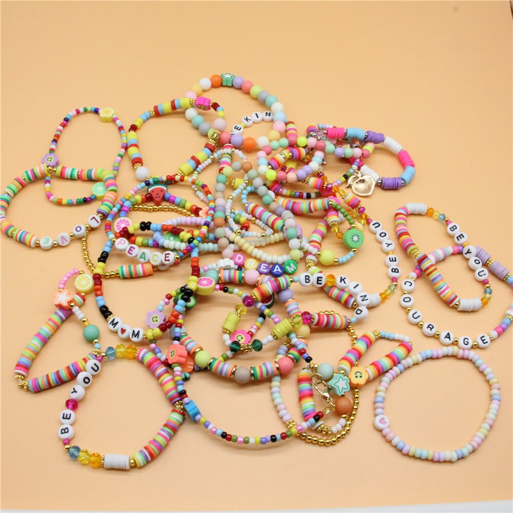 Seed bead Bracelet Jewelry Making Set with Beads Micangas Kit for Phone Charms Jewelry Supplies Making Connector Set for Beads