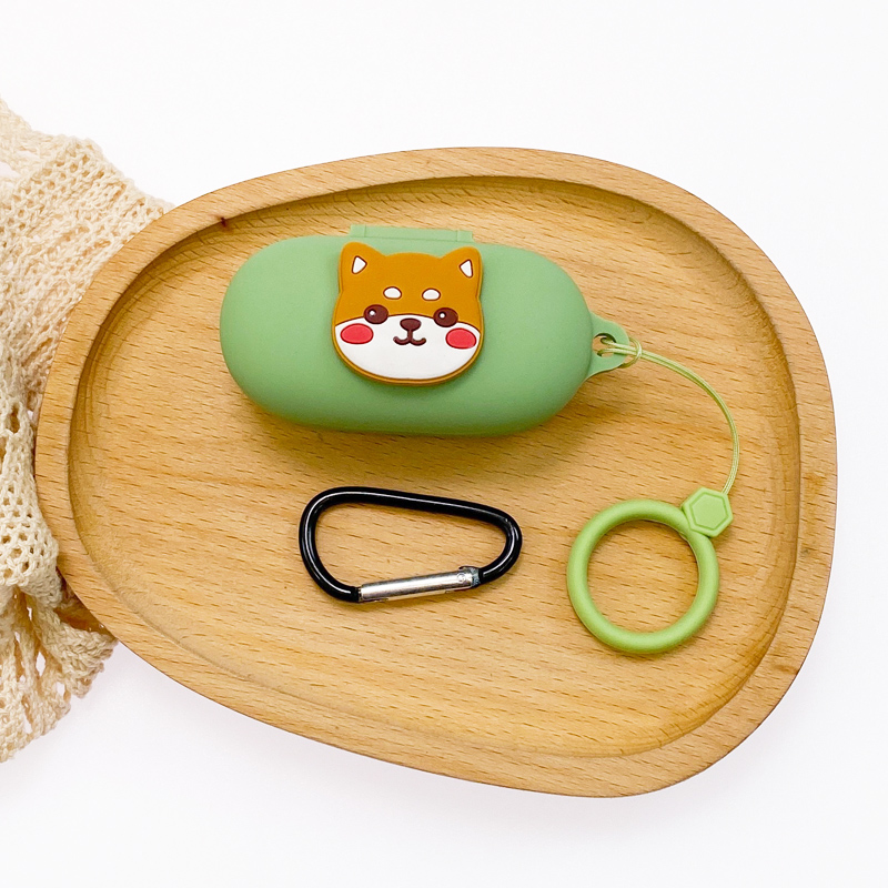 Funda de dibujos animados para Sony WF-C700N, funda para auriculares, funda protectora antiarañazos a prueba de golpes para bolsas Sony C700N: Verde