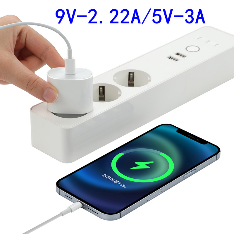 20W Fast Charging PD USB C Charger For iPhone 13 12 11 Pro Max Samsung S22 Huawei Xiaomi Power Adapter US EU Plug PD Type C Port