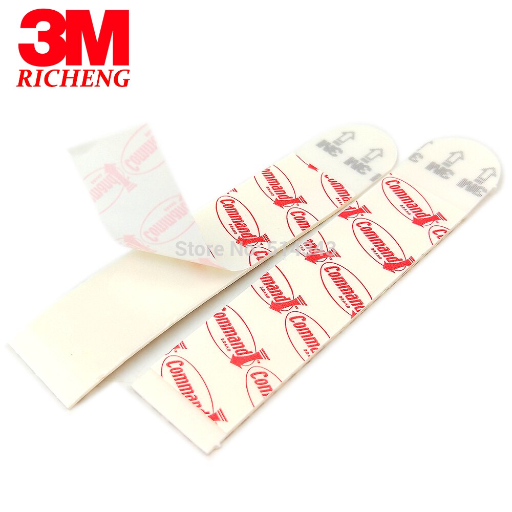10pcs Large 3M Command Replacement Strips Command Poster Strips 3M Double-sided tape command Refill Strips loose packing