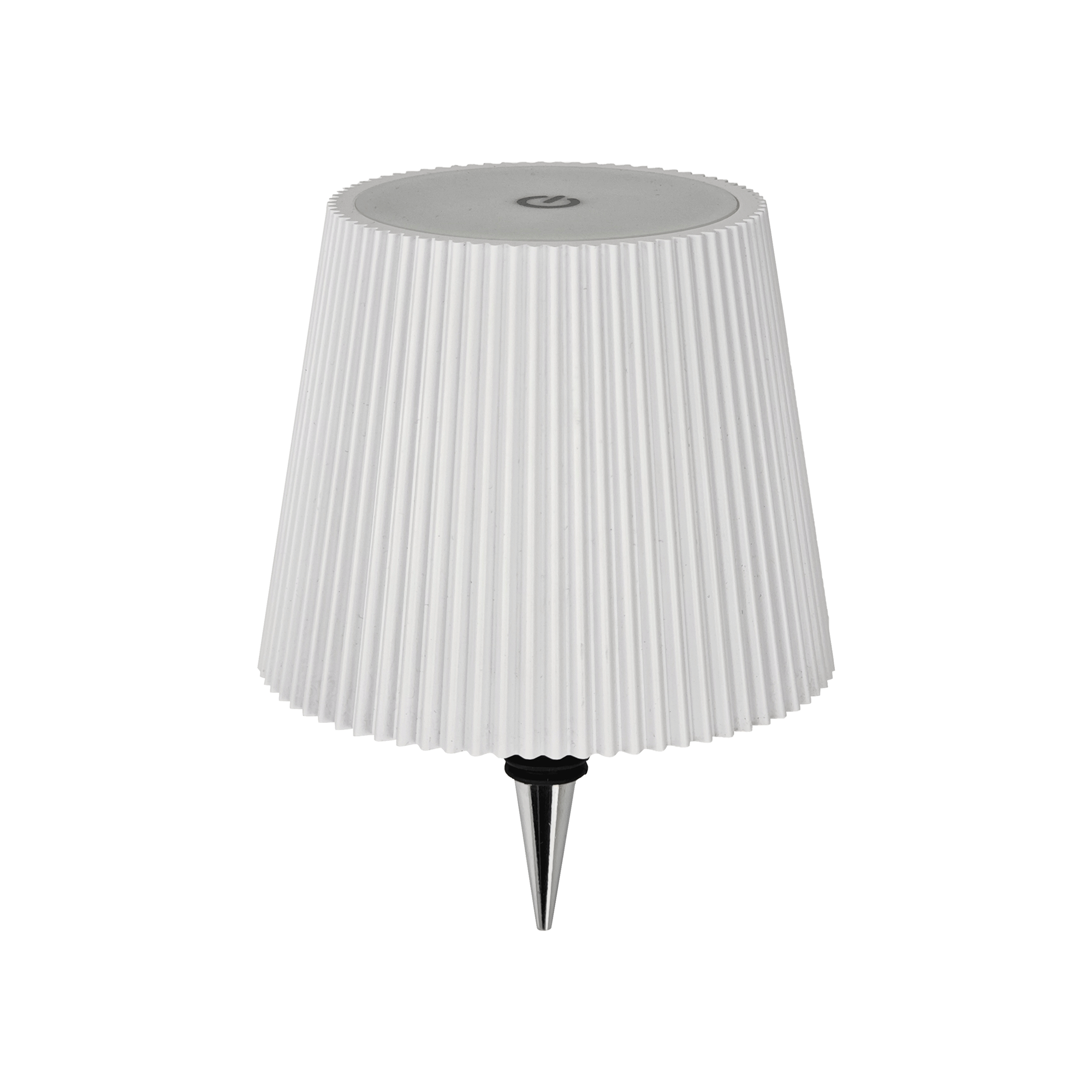 Draadloze wijnflessenlamp Type-C Opladen Aanraakbediening Wijnfleslicht Dimmen LED-tafellamp Bar Cafe Sfeer Nachtlampje: Light Grey