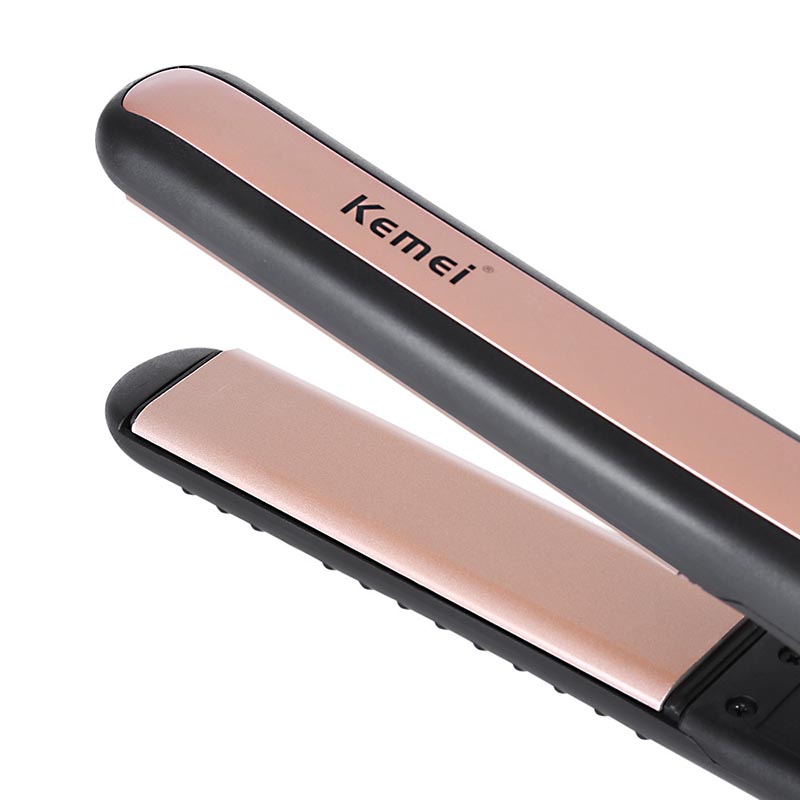 Pro Toermalijn Keramische Stijltang Flat Iron Styling Tool 100-240 V Met Elektrische Thermostaat Steil Haar Perm Kapper