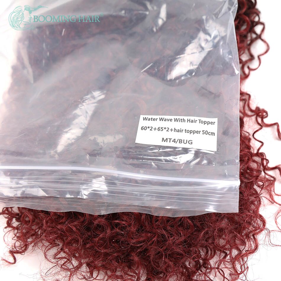 Synthetic Hair Bundles Weaving Long Hair Extension Weave Black Water Wave Hair Bundles Extensions