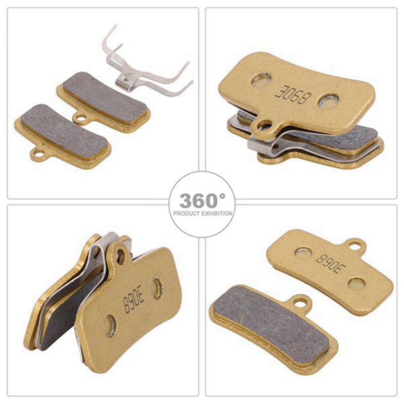 4 sets of motorcycle brake pads, front and rear disc brake pads for sur-ron, sur-ron, surron light bee electric off-road bicycle