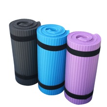 60 x 25 x 1.5cm tjocka halkfria yogamattor sportdyna gym mjuka pilatesmattor hopfällbara dynor för träningsövningar för kroppsbyggande