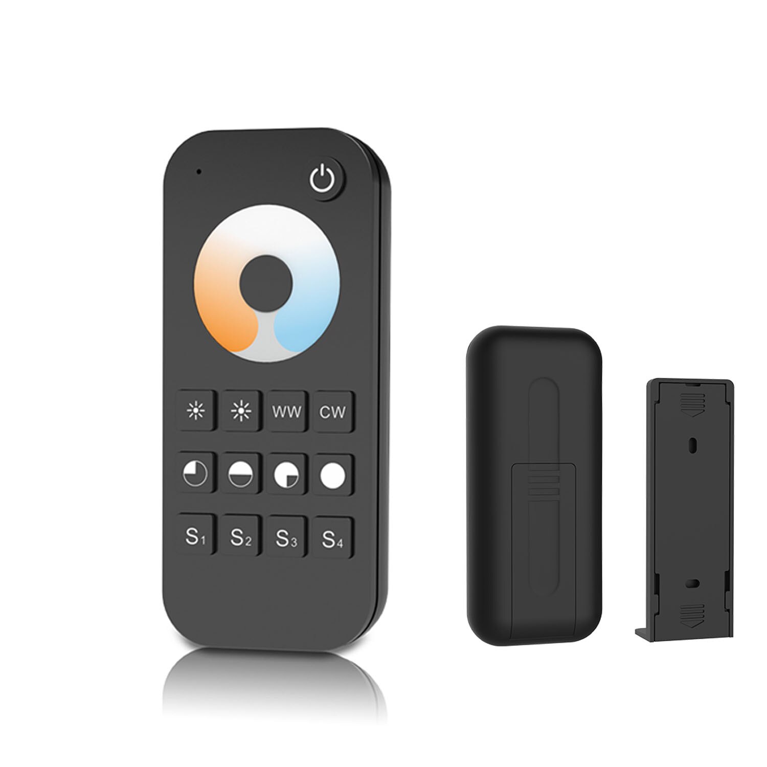 Ww Cw Led Controller Dc 12V 24V 2CH 10A 2.4G Draadloze Afstandsbediening Rf Led Dimmer voor Cct Daul Wit Led Strip Licht: RT2 1-Zone Only