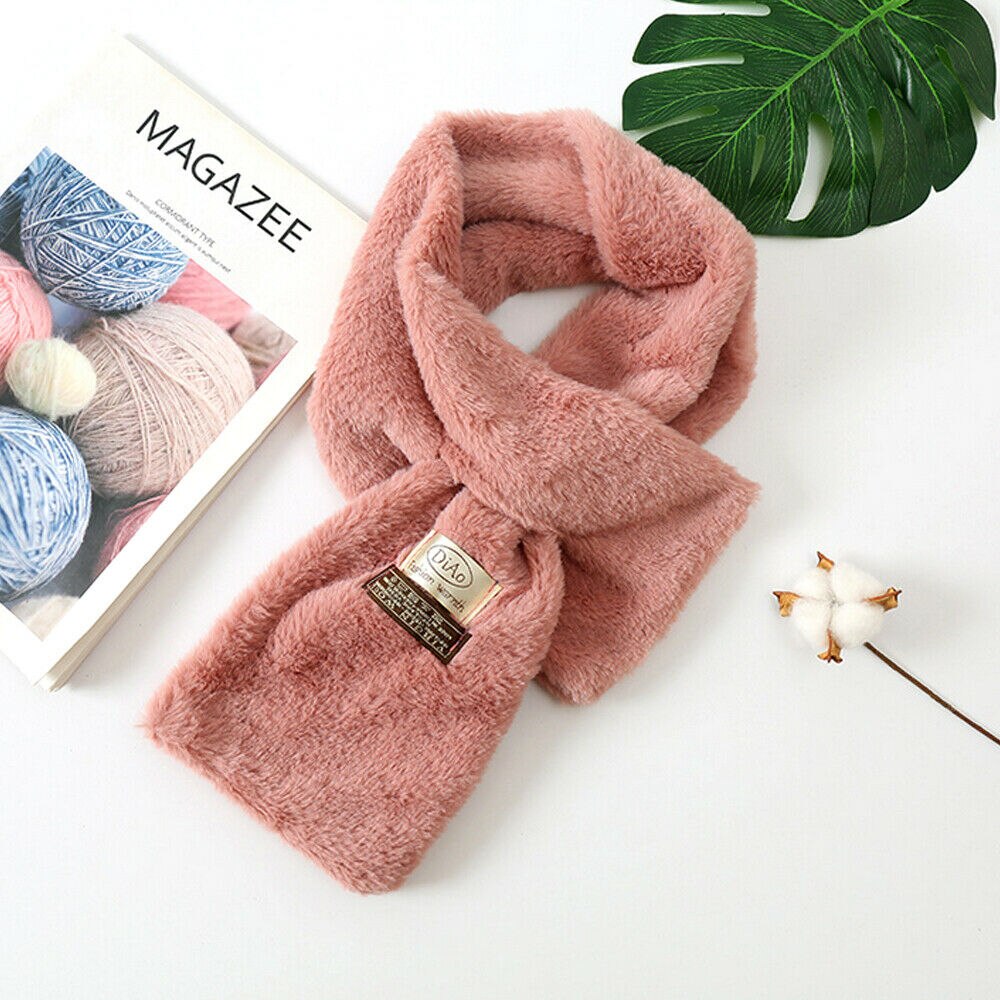 Accessoires pour bébé, écharpe douce pour enfants, garçons et filles, cache-cou d'hiver, foulards en patchwork pelucheux, châle: 14