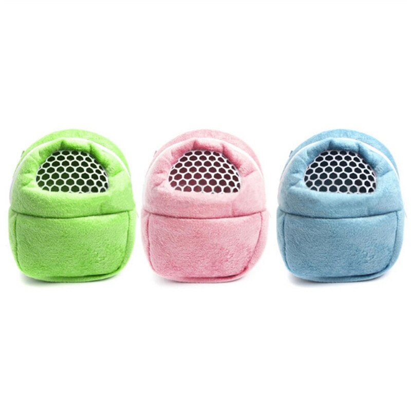 Hamster Pocket Hond Tas Hamster Rat Egel Chinchilla Fret Puppy Cat Pet Carrier Pelucia Slaap Opknoping Tas Voor Kleine honden