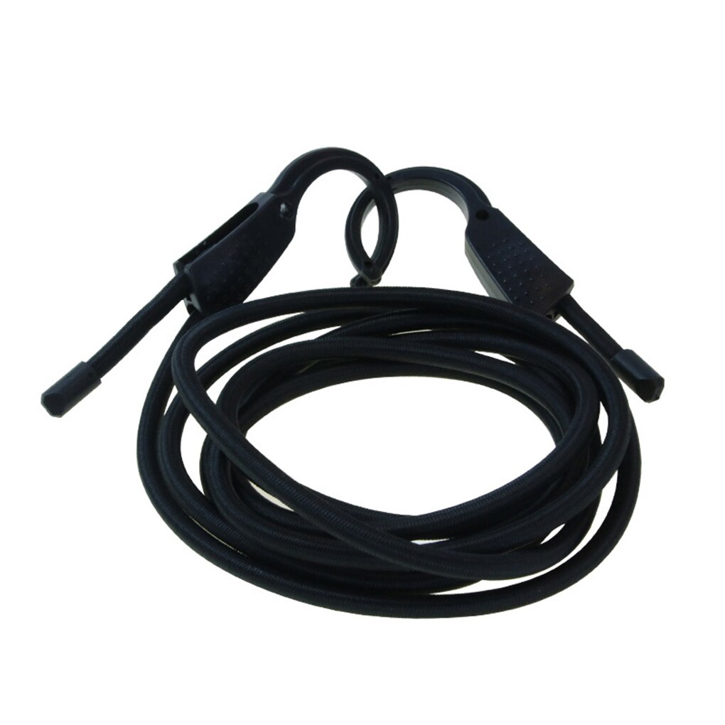 1.5M Verstelbare Auto Bagage Touw Indoor Kleding Waslijn Auto Elastische Plastic Haak Auto Bagage Tent Touwen