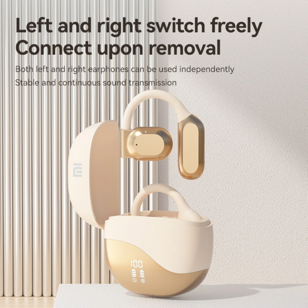 Xiaomi Language Translator Headphones Charging Simultaneous Interpretation Earphone Wireless Open-Ear Headphones for Travelers