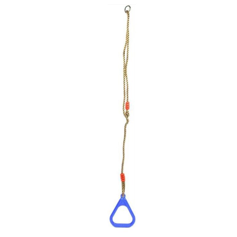 Kids Gym Rings,Children Trapeze Gym Swing,Bar Adjustable Gym Fitness Pull Up Rings with Hanging Ropes for Swing