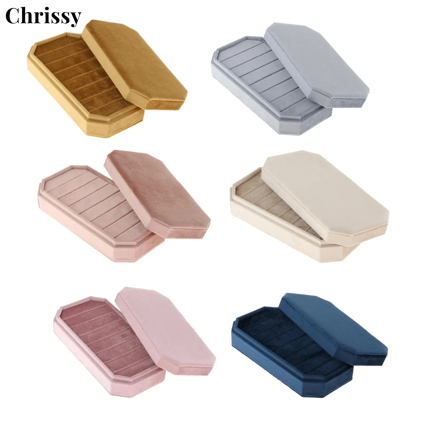 Draagbare Ringen Doos Met Deksel Sieraden Display Organizer Lade Houder Oorbel Sieraden Opbergdoos Showcase Plaat Cadeau Voor Vrouwen