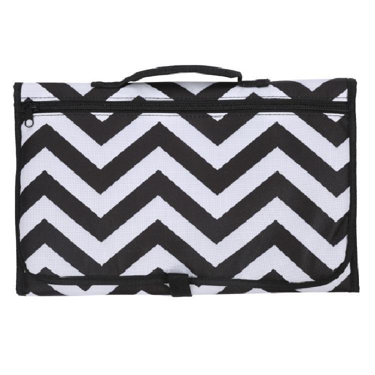 Portable Changing Pad Baby Diaper Bag Changing Pad Station with Head Cushion Wipes Pocket Waterproof Foldable Infant Comfortable: 2