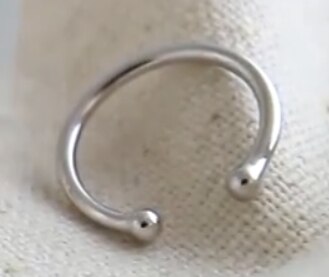 100% 925 Sterling Silver Earrings For Women Chain Twist Double Layer Clip Earrings Cuff Earrings Jewelry Ear Cuff