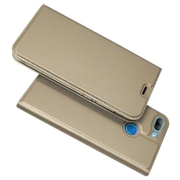 Honor 9 lite case voor huawei honor 9 ultra-dunne magnetische pu leather wallet flip stand case cover Voor huawei honor 9 lite: for honor 9 lite / Goud