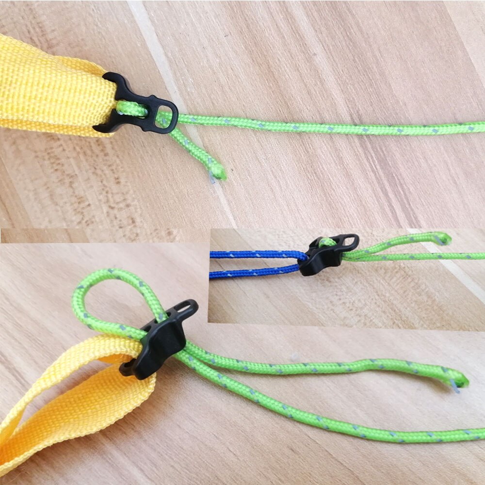 10Pcs 30Pcs Camping Tent Lock Cord Rope Fastener G... – Vicedeal