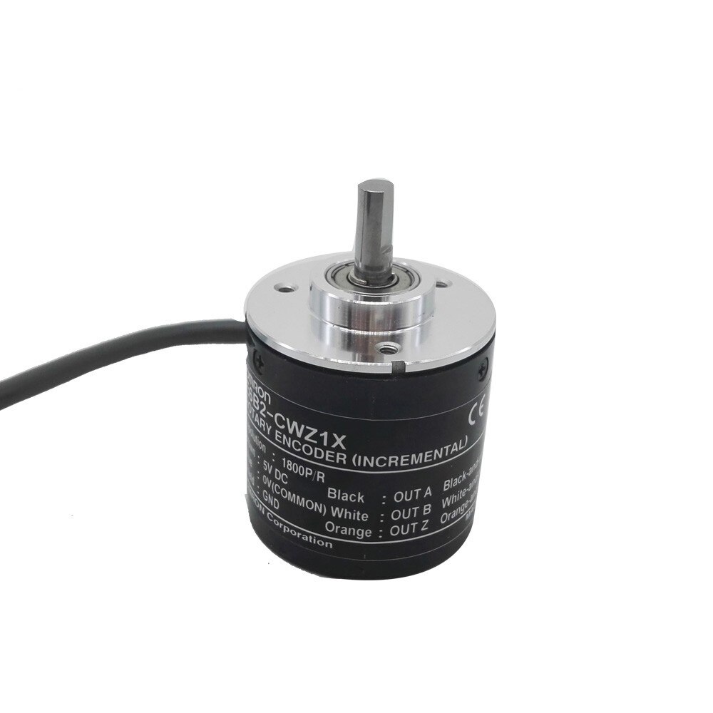 E6B2-CWZ1X 360 1000 2000 ppr ABZ signals rotary encoder diameter 40mm shaft 6mm type incremental rotary encoder