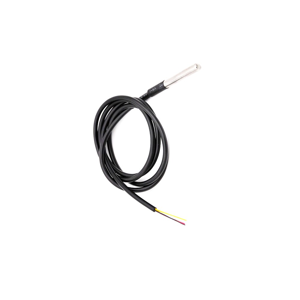 Sonde de température étanche pour Arduino, 100CM 200CM 300CM, emballage en acier inoxydable DS1820, DS18B20, capteur de température 18B20