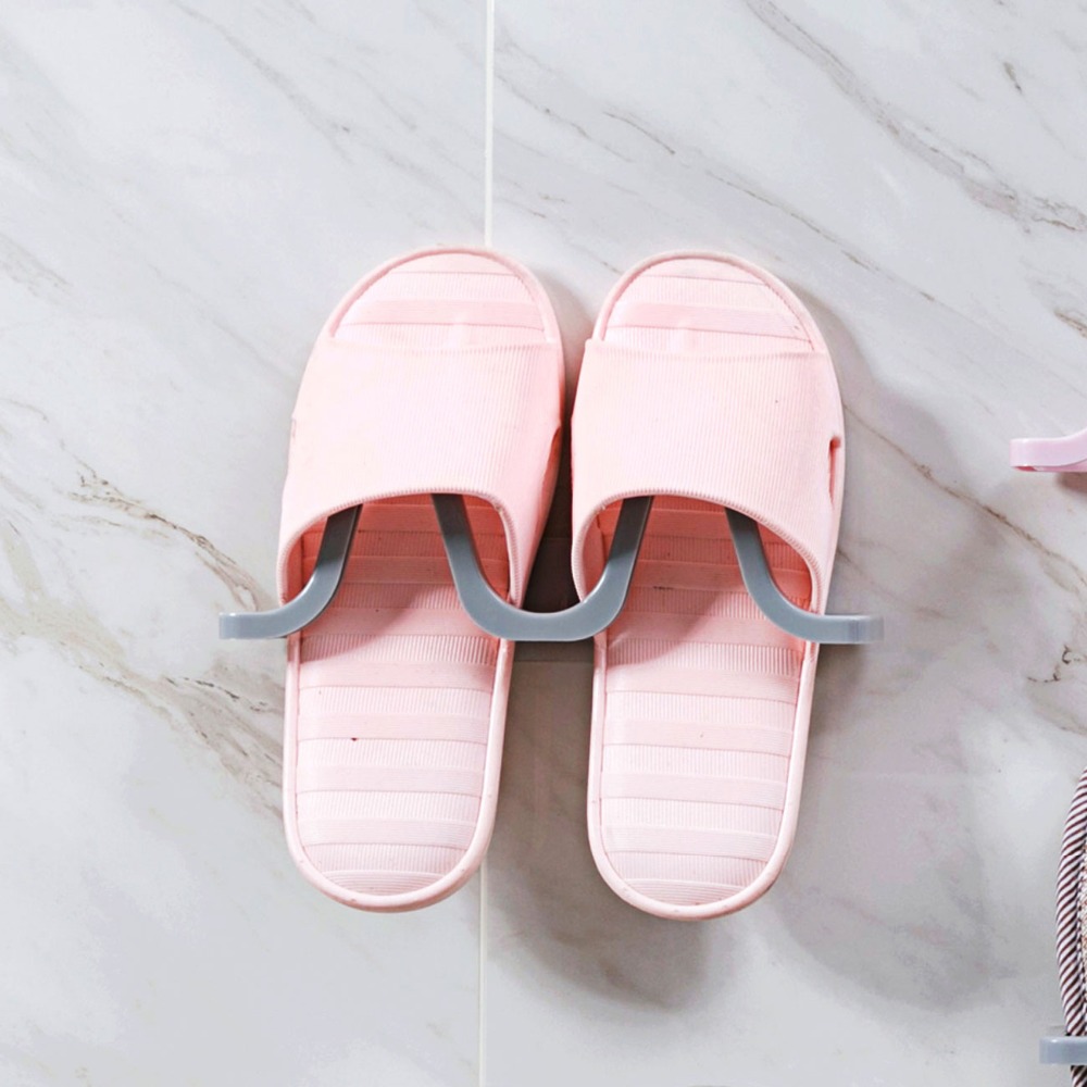 OTHERHOUSE naścienny stojak na buty uchwyt wiszący Organizer na obuwie wieszak kapcie ociekacz robić przechowywania półka Organizer łazienkowy