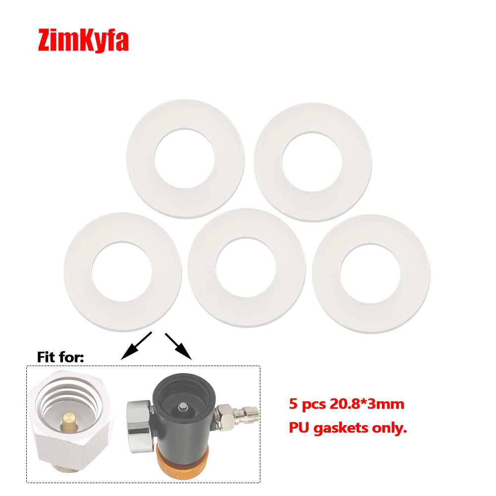 5Pcs Sodastream Cilinder Co2 Adapter Wasmachine O Ring Pakking Voor Homebrew Aquarium
