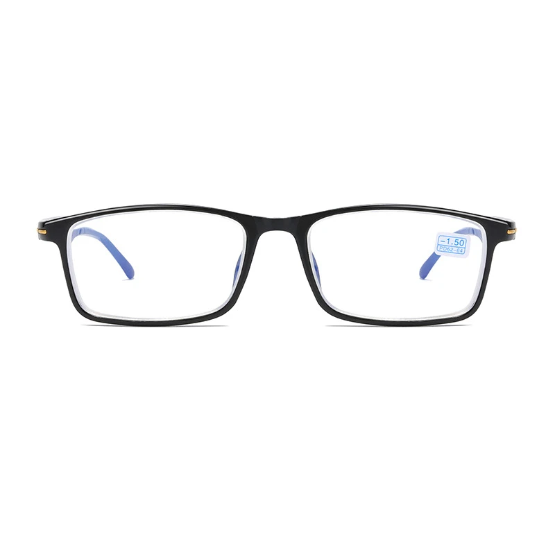 Gafas de lectura cuadradas TR90 ligeras para hombre y mujer, anteojos fotocromáticos a la para miopía,-0,5-1,0 a-4,0