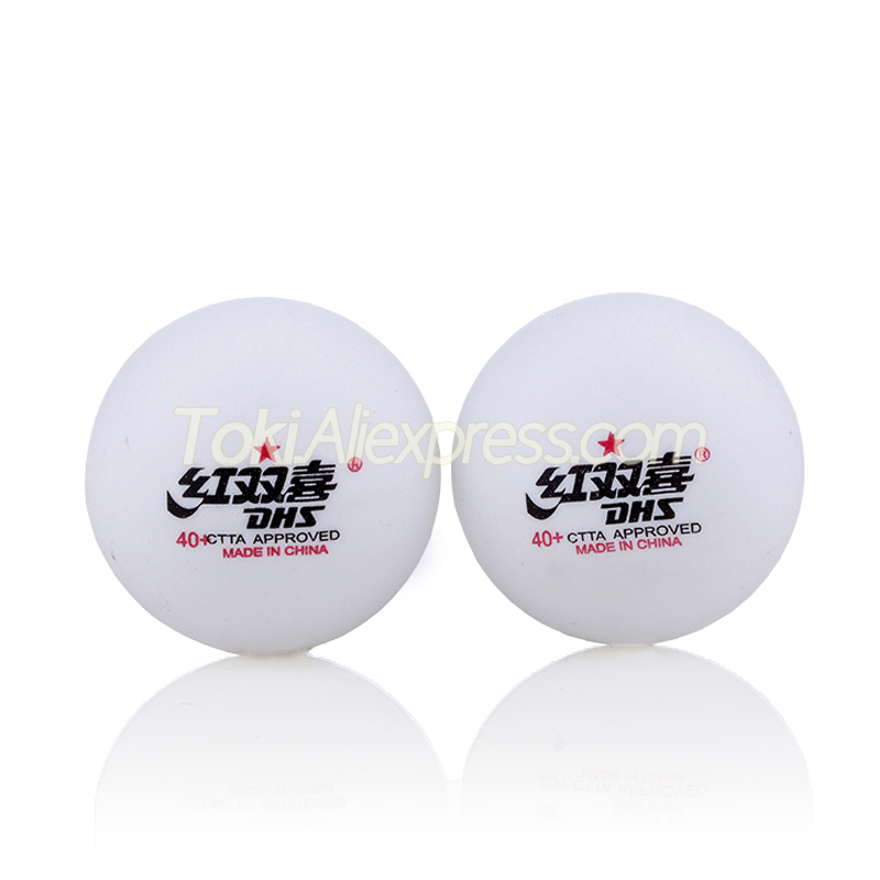 Dhs 1-Ster Pingpong Bal (1st Generatie) Plastic Originele Dhs Ping Pong Ballen Ittf Goedgekeurd