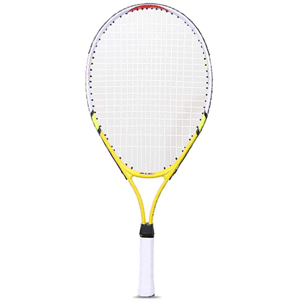 1 Pcs Alleen Tiener Tennisracket Aluminium Frame Met Stevige Nylon Draad Perfect Voor Chindren Tennis Training