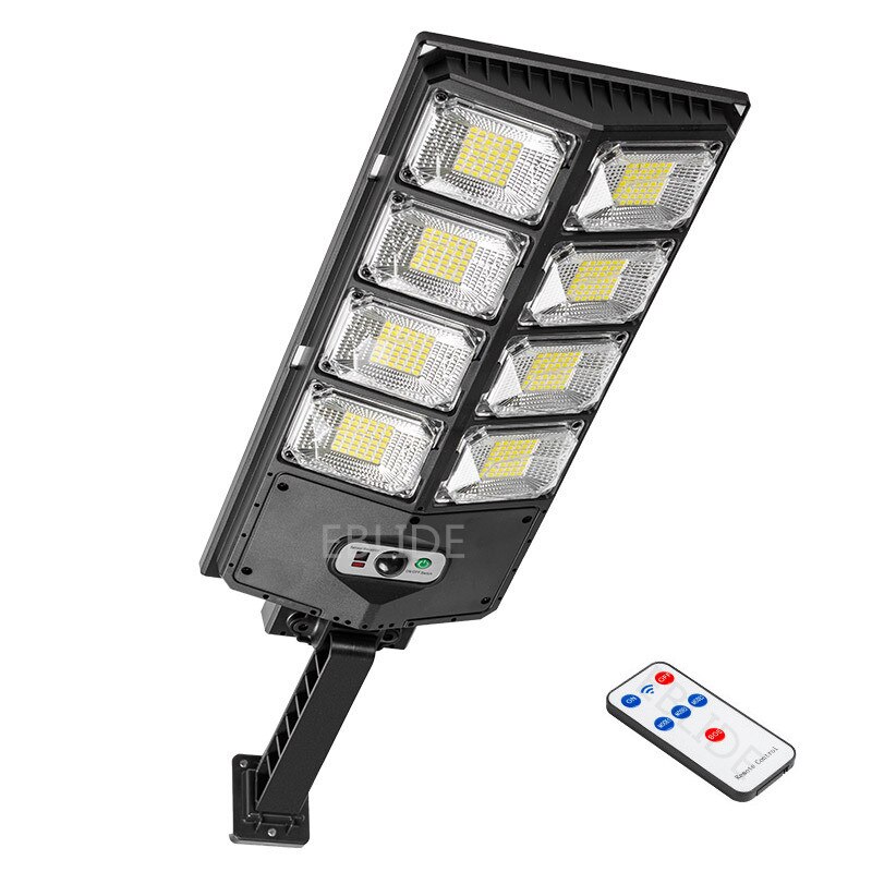 8000W 504LED Solar LED Street Light Waterproof PIR Motion Sensor Smart Remote Control Lamp Outdoor Garden Security Wall Light: 336LED