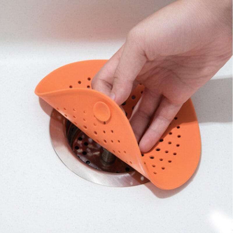 attrape cheveux douche,Bouchon collecteur de cheveux, filtre de cuisine domestique, Anti-colmatage universel, douche, salle de bain, 3 pièces