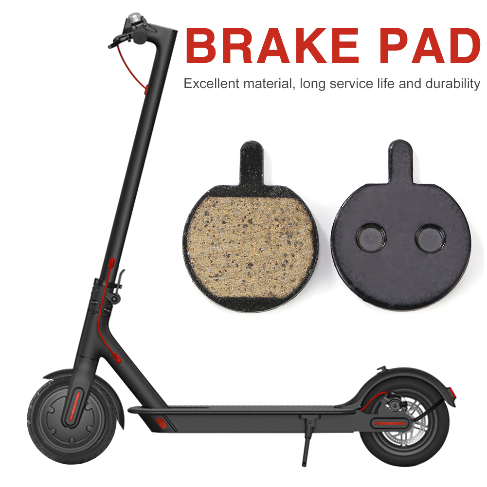 2 Pair 10 inch Electric Scooter Resin Disc Brake Pads for Kugoo M4 Kick Scooter Replacement Parts Friction Plates