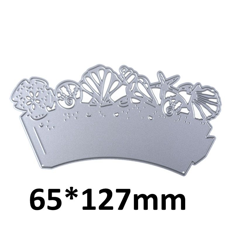 Various Cupcake Border Lace Edge Leaves Snowflake Metal Cutting Dies Stencil For DIY Scrapbooking Craft Paper Card: H204